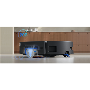 Ecovacs Deebot T80 Omni, Wet & Dry, melna - Robots putekļu sūcējs