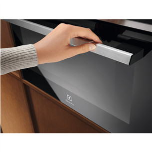 Electrolux, 44 L, mikroviļņu funkcija, nerūsējošā tērauda - Kompakta iebūvējamā mikroviļņu krāsns ar grilu