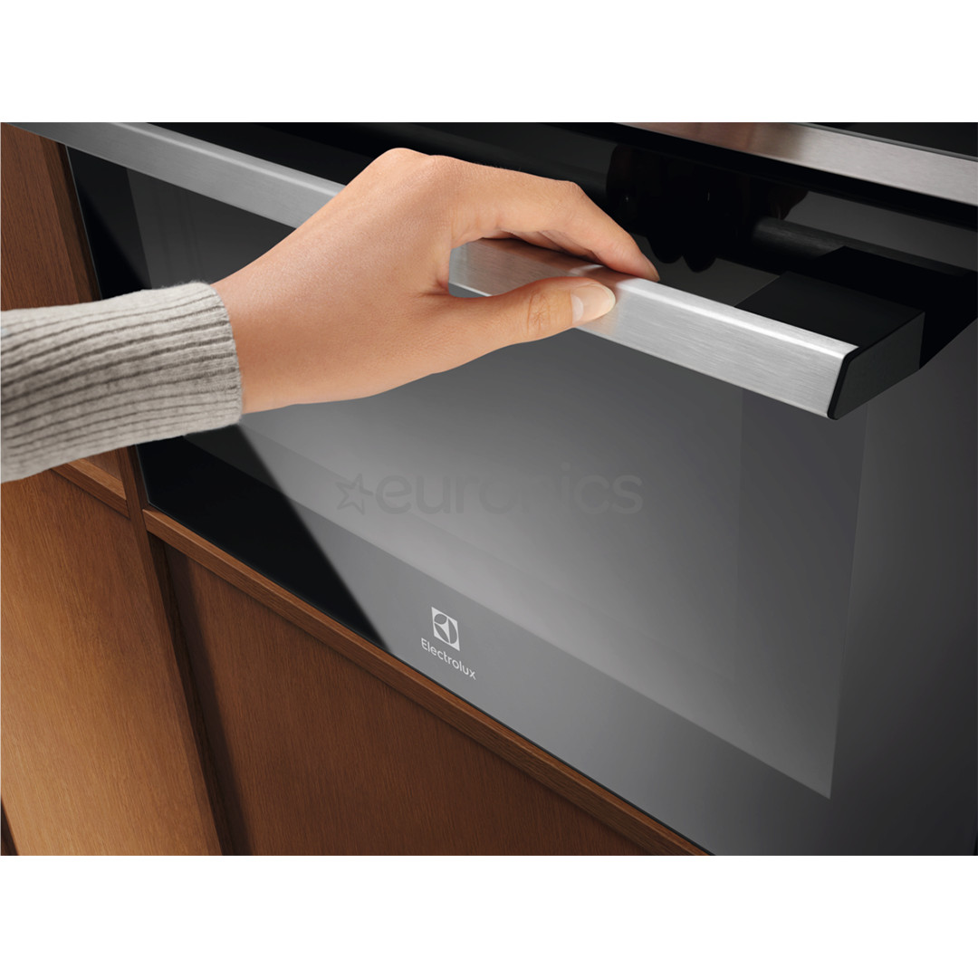 Electrolux, 44 L, mikroviļņu funkcija, nerūsējošā tērauda - Kompakta iebūvējamā mikroviļņu krāsns ar grilu