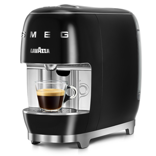 Smeg Lavazza A Modo Mio, black - Capsule coffee machine