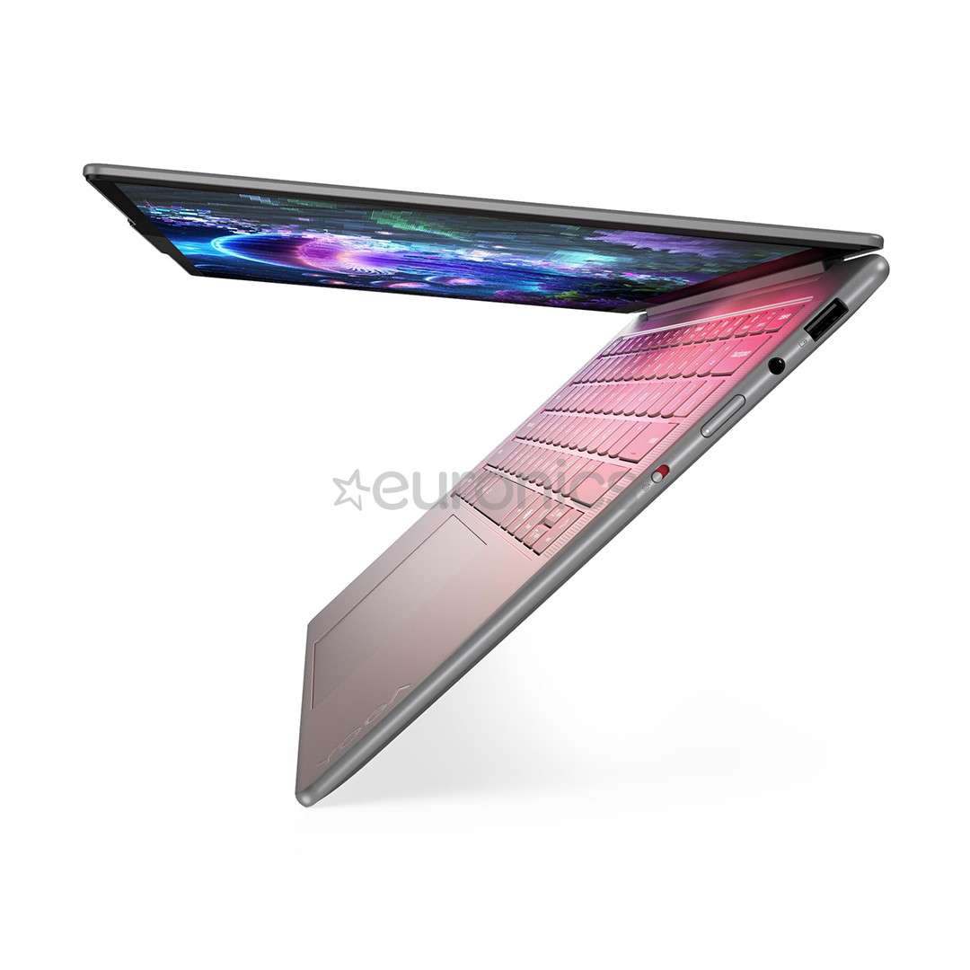 Lenovo Yoga Slim 7 Gen 10, 14'', WUXGA, OLED, Ultra 5, 16 GB, 512 GB, ENG, pelēka - Portatīvais dators