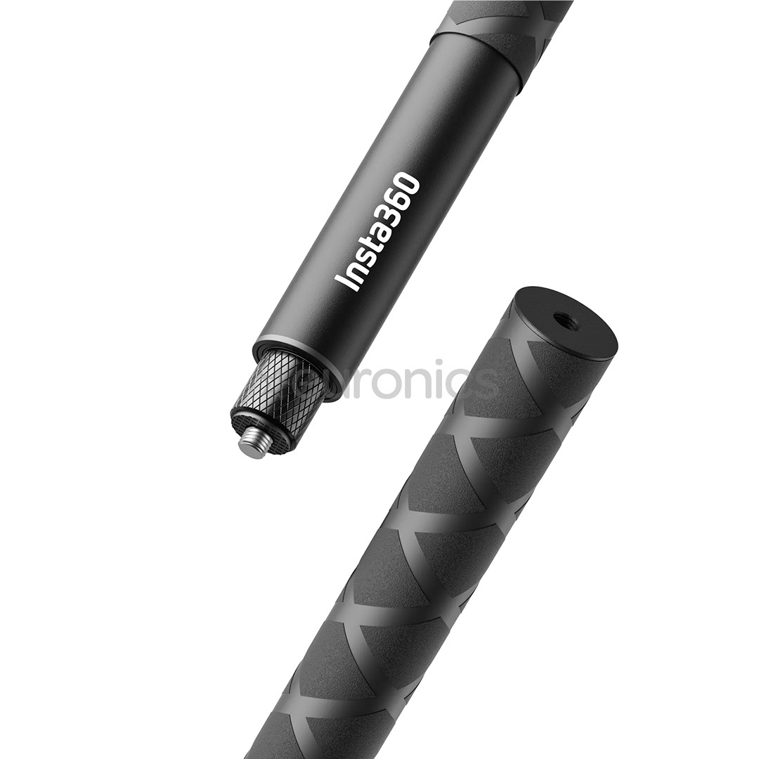 Insta360 114cm Invisible Selfie Stick, melna - Statīvs kamerai