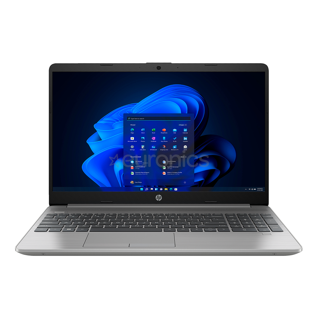 HP 250 G9, 15,6'', Full HD, SVA, i3, 8 GB, 256 GB, ENG, sudraba - Portatīvais dators