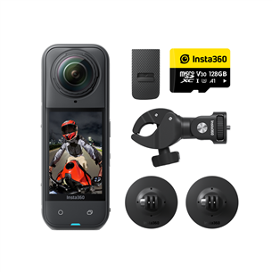 Insta360 X5 Motorcycle Bundle, 8K, 360º, black - Action camera CINSAAHA/MOTO