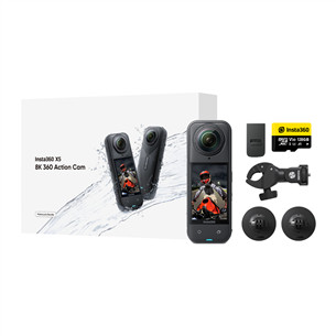 Insta360 X5 Motorcycle Bundle, 8K, 360º, melna - Video kamera