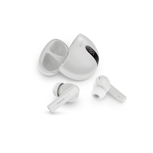 Philips TAT2520, white - True wireless headphones TAT2520WT/00