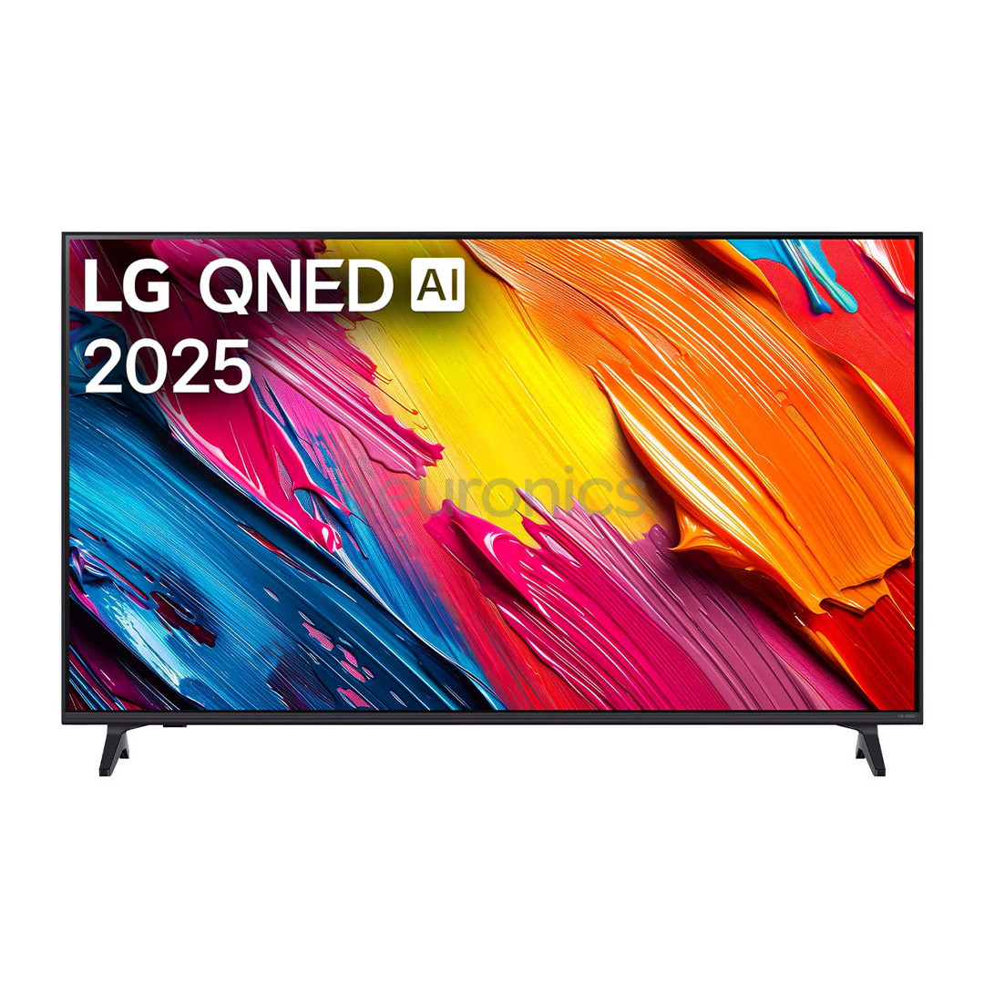 LG QNED70 AI, 65'', 4K UHD, QNED, melna - Televizors
