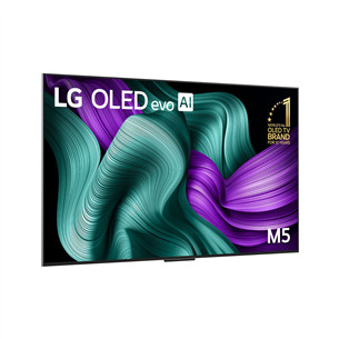 LG Signature OLED Evo AI M5, 65'', 4K UHD, OLED, черный - Телевизор