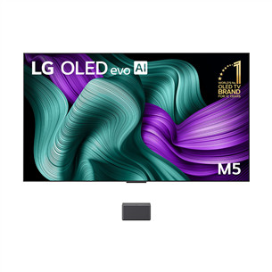 LG Signature OLED Evo AI M5, 83'', 4K UHD, OLED, melna - Televizors OLED83M59LA.AEU