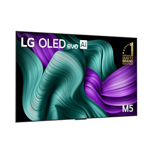 LG Signature OLED Evo AI M5, 83'', 4K UHD, OLED, черный - Телевизор