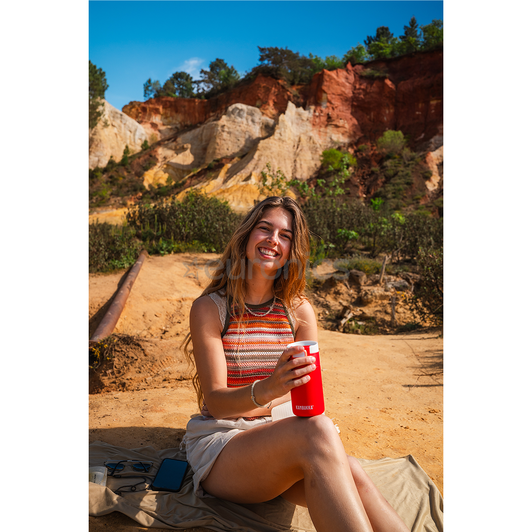 Kambukka Etna, Coral Crush, 300 ml, red - Thermal bottle