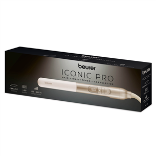 Beurer Iconic Pro, beige - Hair straightener