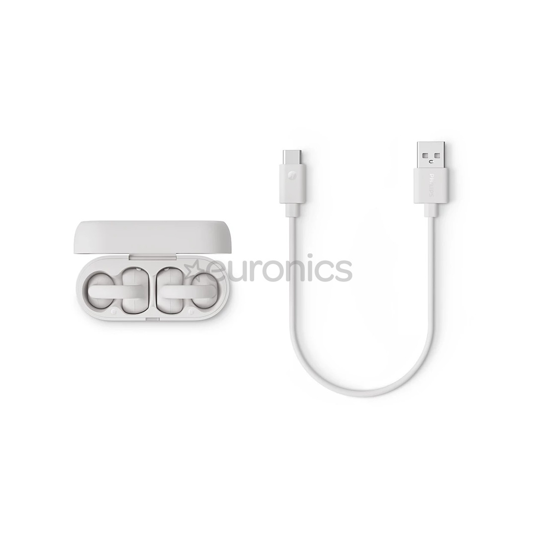 Philips TAQ2000, белый - Полностью беспроводные наушники