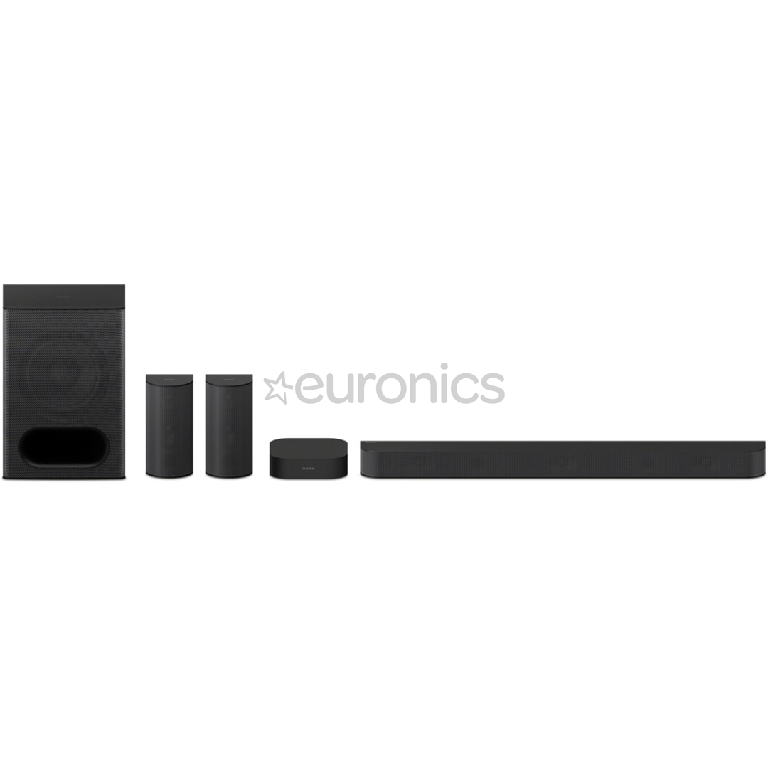 Sony BRAVIA Theatre System 6, 5.1, Dolby Atmos, melna - Soundbar mājas kinozāle