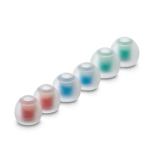 Hama Silicone Replacement Ear Pads, 6 gab., caurspīdīga - Austiņu maiņas uzgaļi