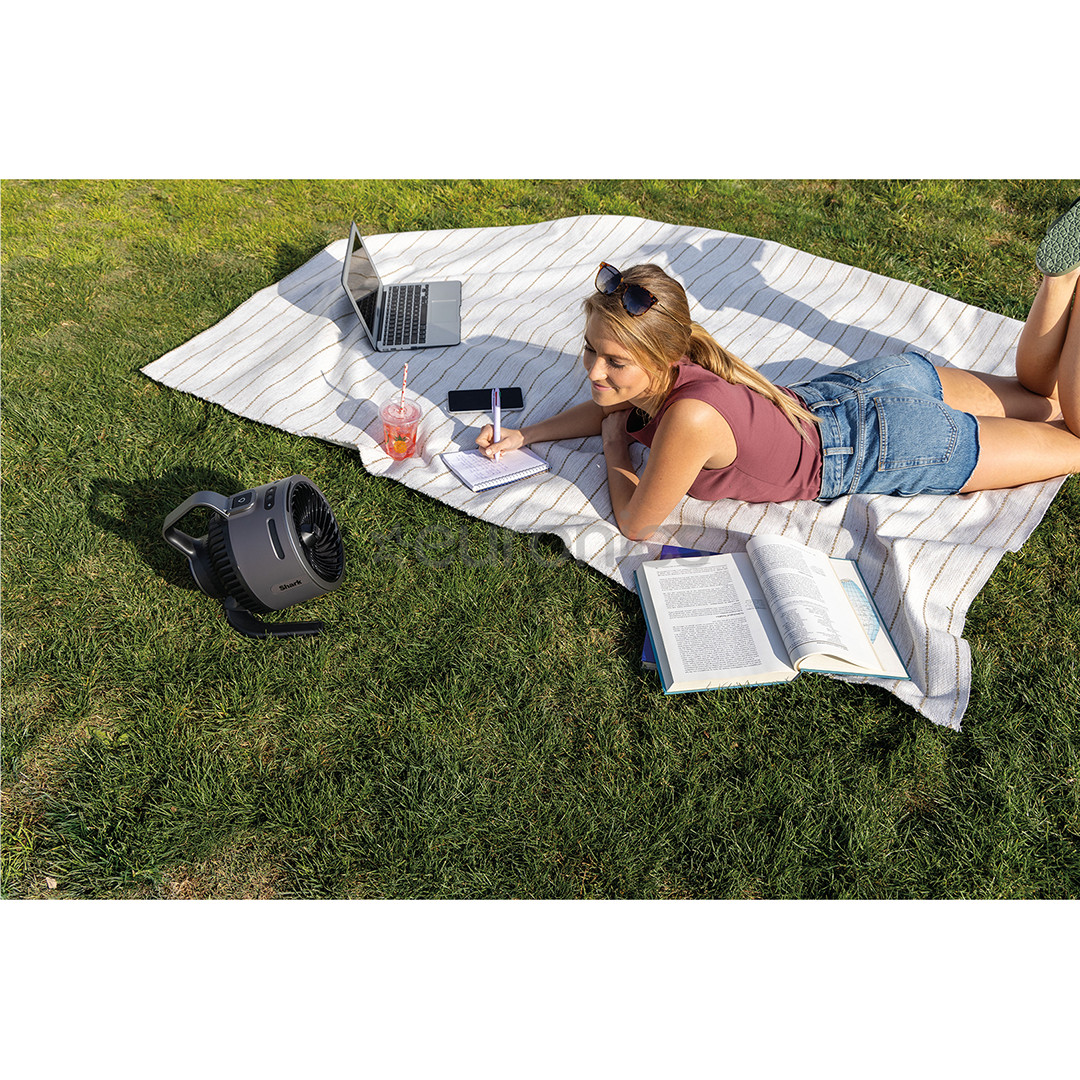 Shark FlexBreeze HydroGo, dark grey - Misting fan