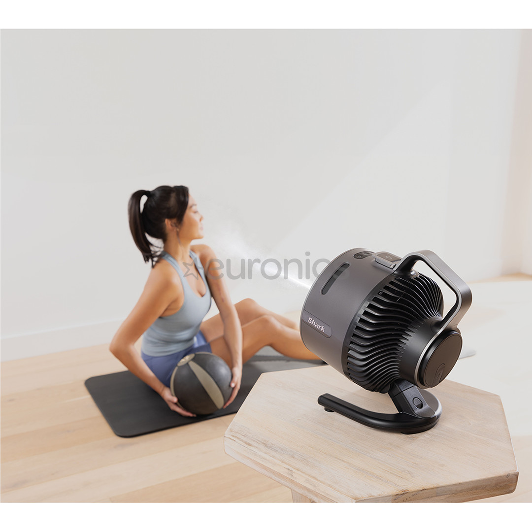 Shark FlexBreeze HydroGo, dark grey - Misting fan