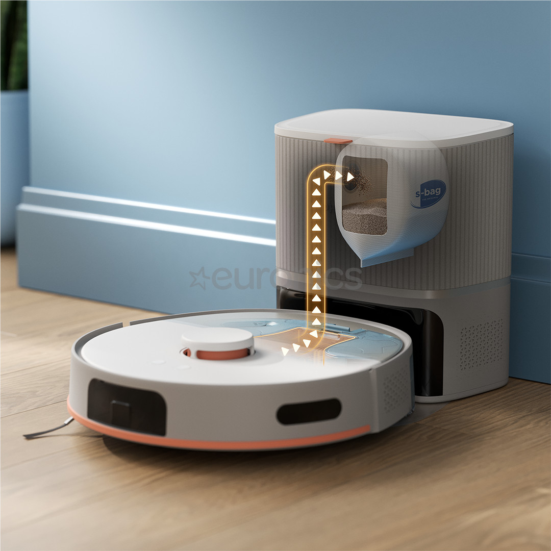 Philips HomeRun 5000 Series, Wet & Dry, bēša - Robots putekļu sūcējs