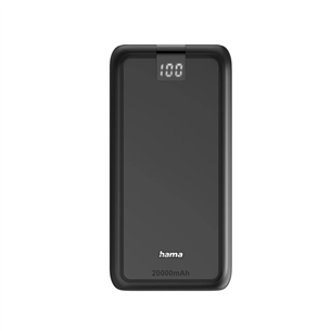 Hama Performance 20, 20000 mAh, 20 W, grey - Power bank 00201710