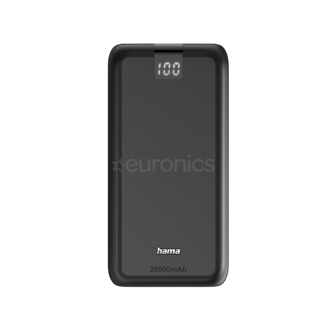 Hama Performance 20, 20000 mAh, 20 W, grey - Power bank