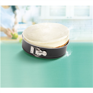 Tefal Easybake, 24 cm, grey/black - Springform