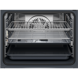 AEG 8000 Series Meal Assist, 70 L, melna - Iebūvējama tvaika cepeškrāsns