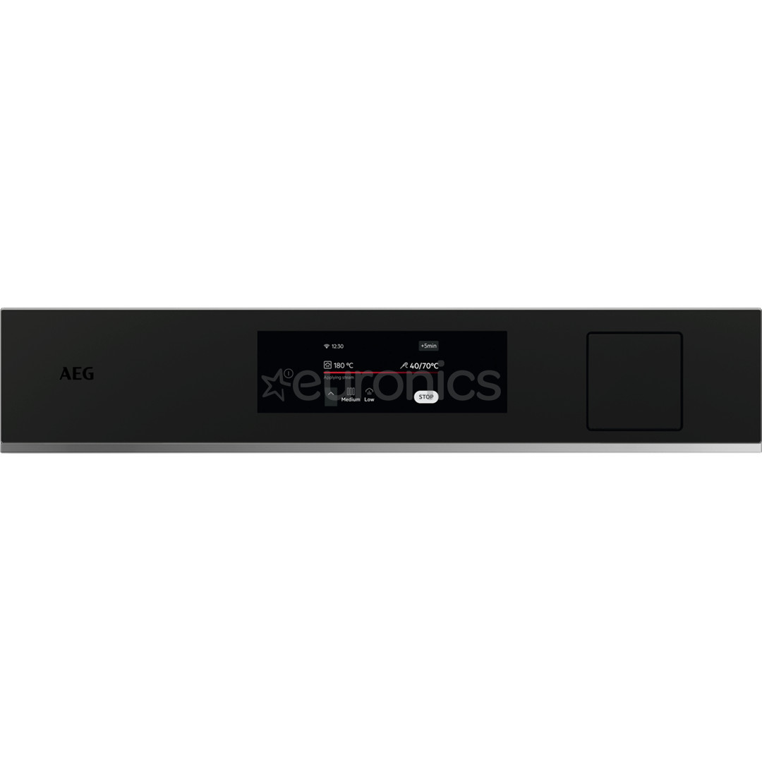 AEG 8000 Series Meal Assist, 70 L, black - Built-in steam oven