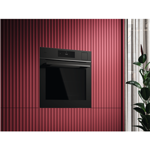 AEG 8000 Series Meal Assist, 70 L, melna - Iebūvējama tvaika cepeškrāsns