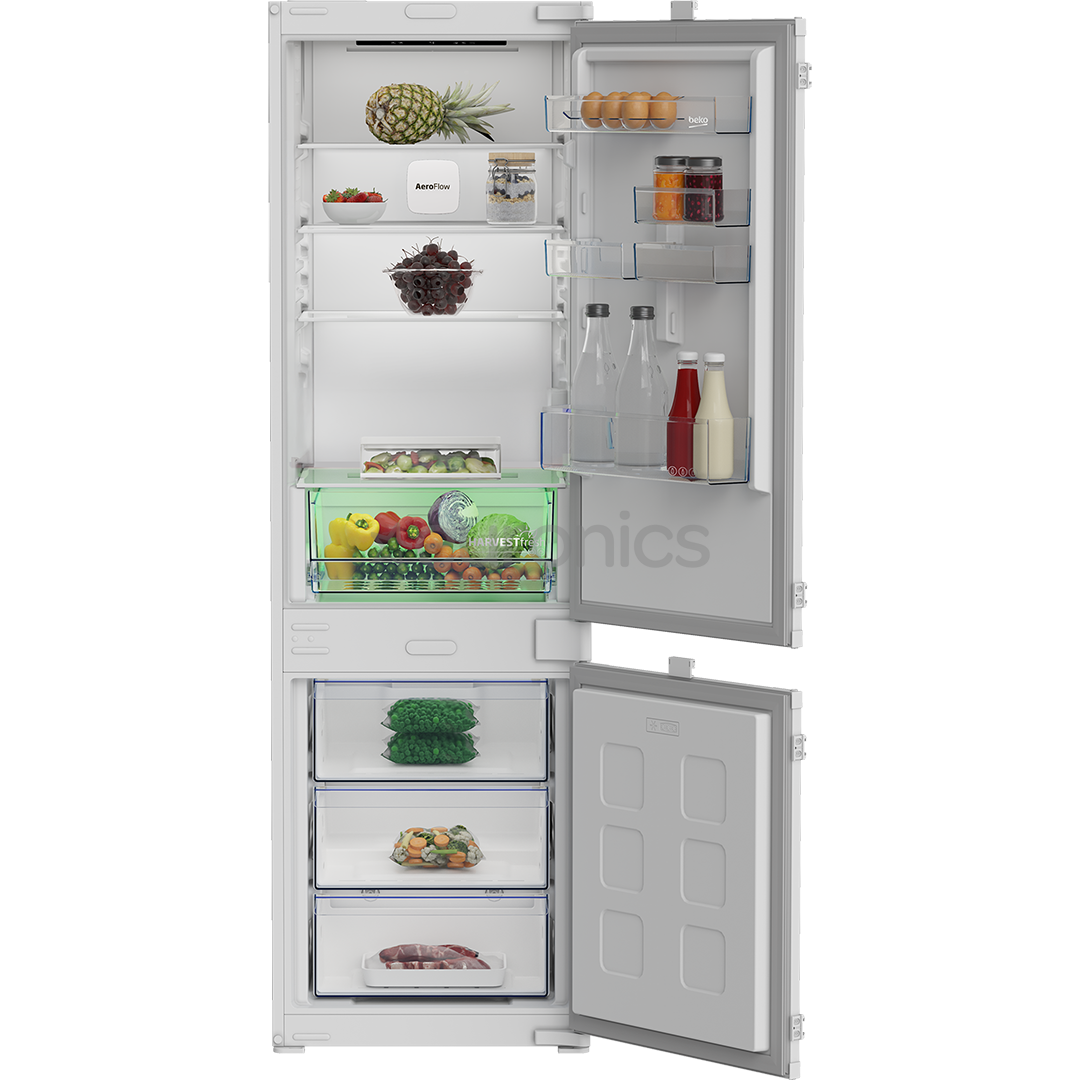 Beko, Nofrost, 270 L, height 178 cm - Built-in refrigerator