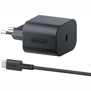 Nintendo Switch 2 AC Adapter, melna - Lādētājs 045496321611