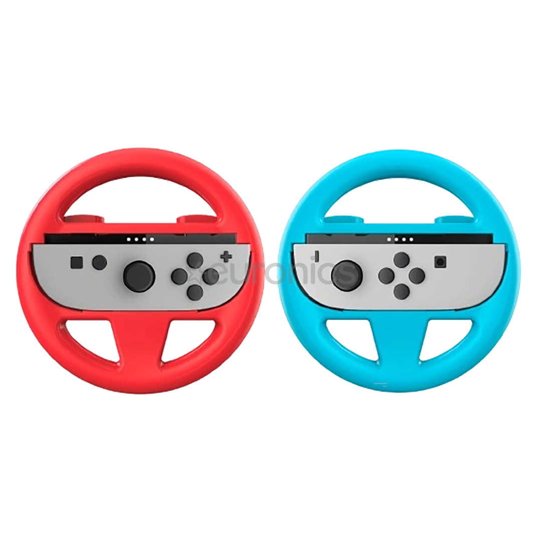 Nacon Joy-Con 2 Wheel, Nintendo Switch 2, 2 gab., zila/sarkana - Stūre