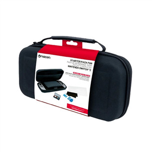 Nacon Starter Pack, Nintendo Switch 2, melna - Apvalks spēļu konsolei 3665962028256