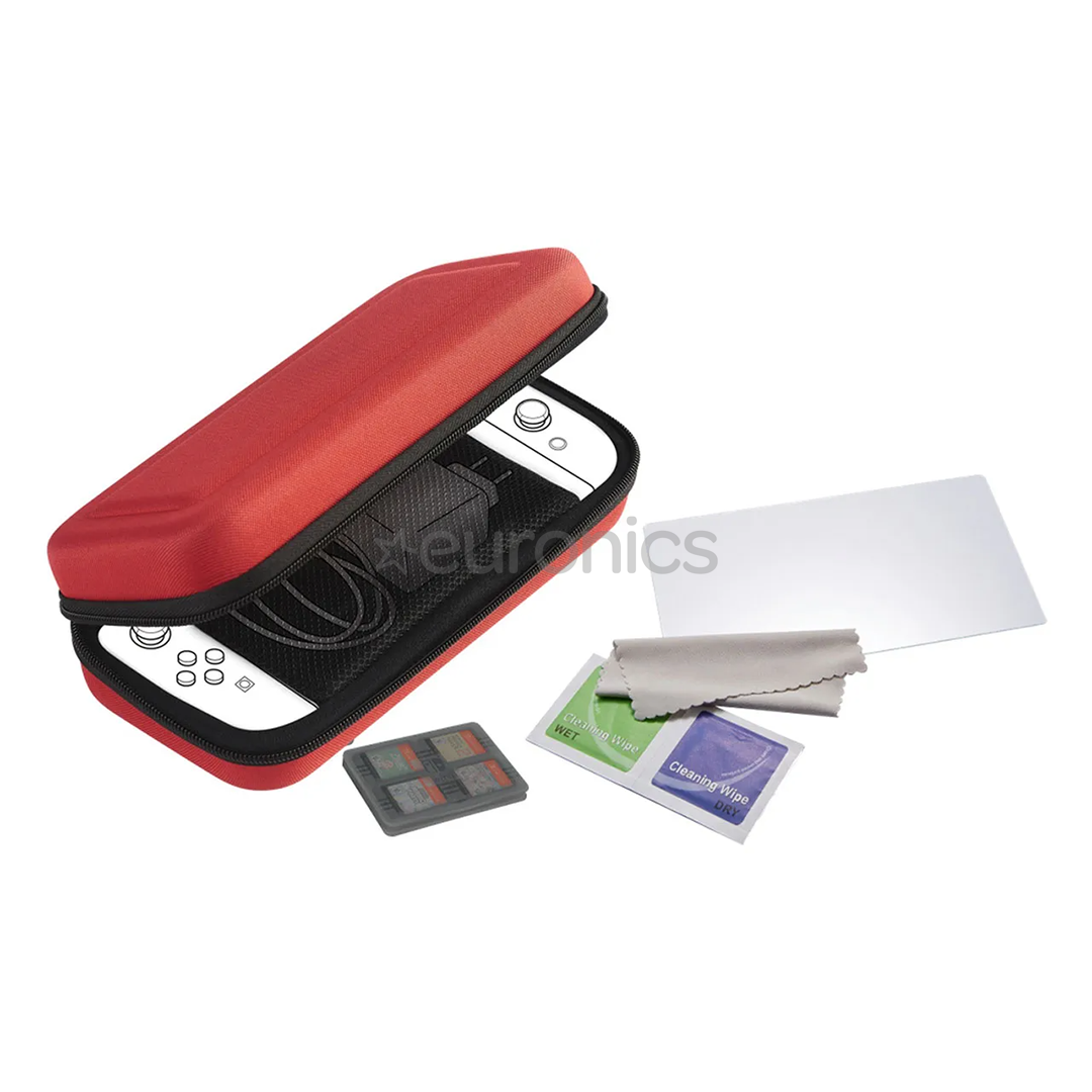 Nacon Starter Pack, Nintendo Switch 2, красный - Чехол для переноски