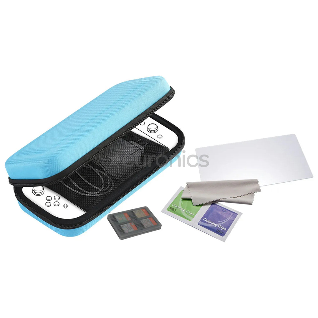 Nacon Starter Pack, Nintendo Switch 2, zila - Apvalks spēļu konsolei