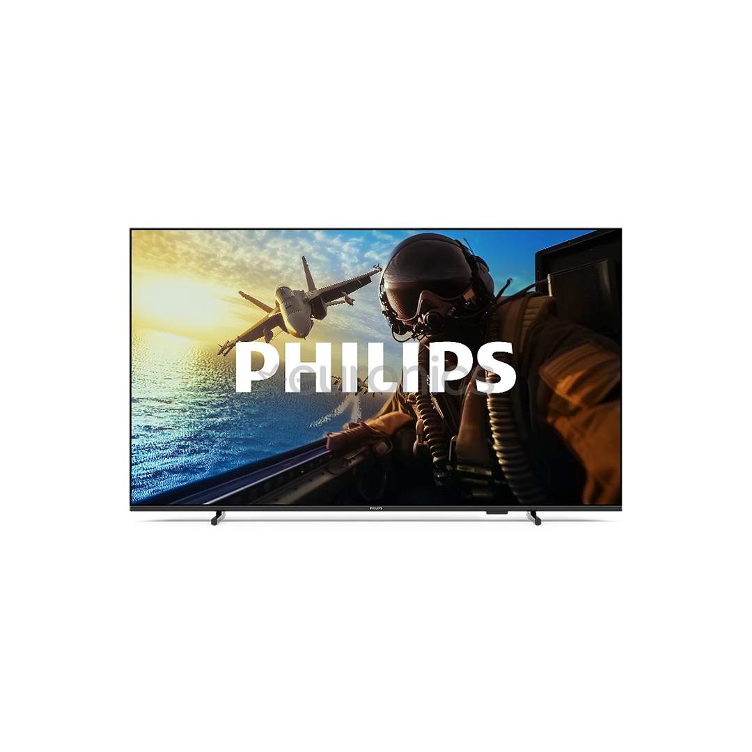 Philips PUS7000, 43", 4K UHD, LED LCD, черный – телевизор
