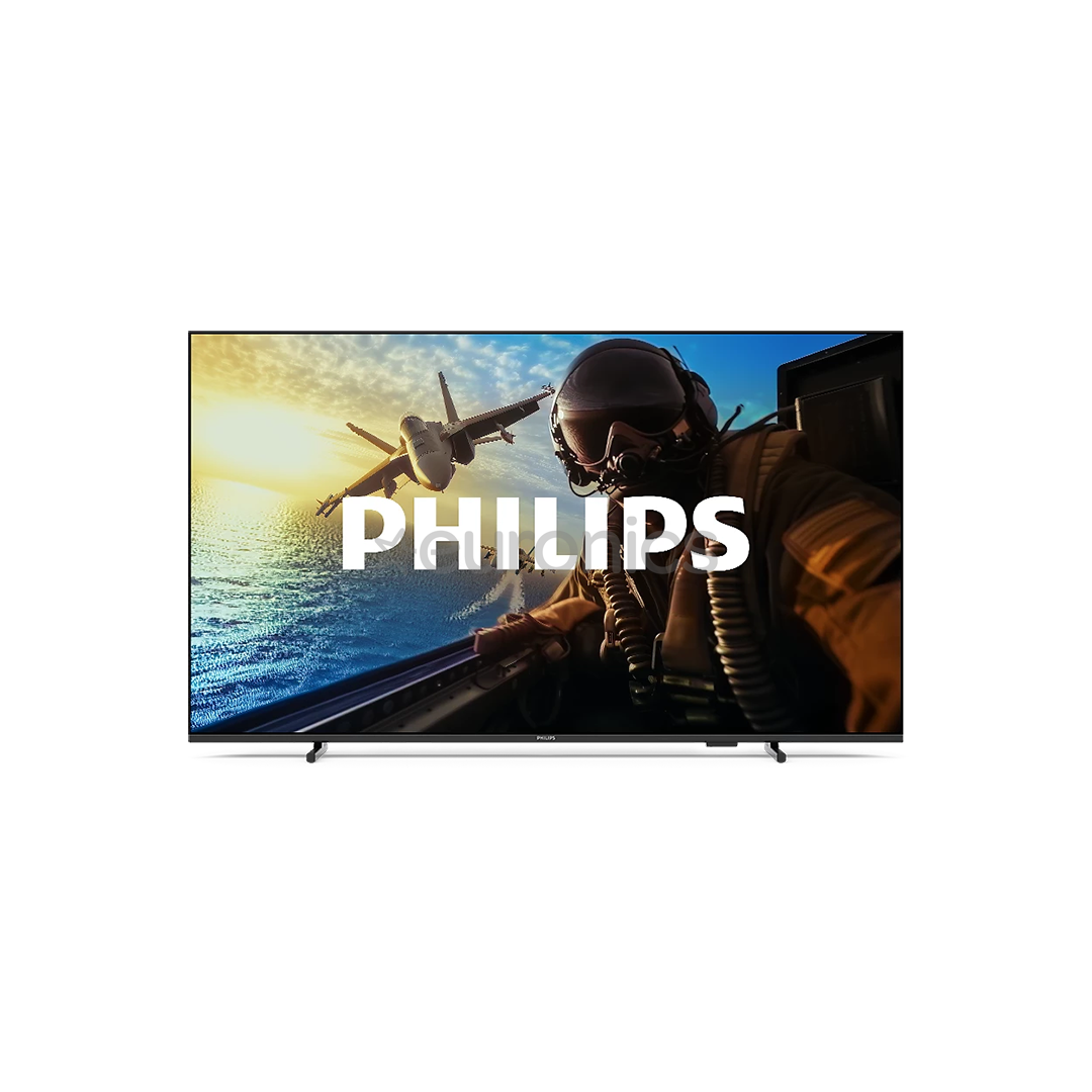 Philips PUS7000, 43", 4K UHD, LED LCD, melna - Televizors