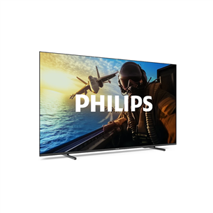 Philips PUS7000, 43", 4K UHD, LED LCD, melna - Televizors