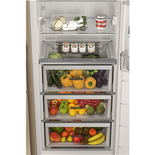 Whirlpool, 306 L, height 177 cm - Built-in cooler