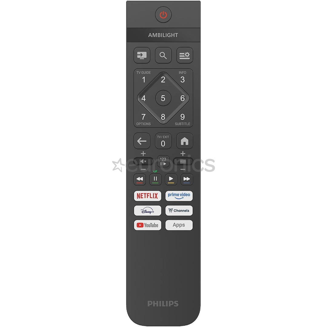 Philips PFS6000, 40'', FULL HD, LED LCD, melna - Televizors