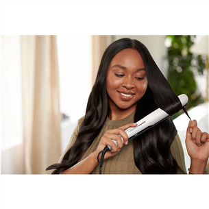 Philips 5000 Series, white - Hair straightener