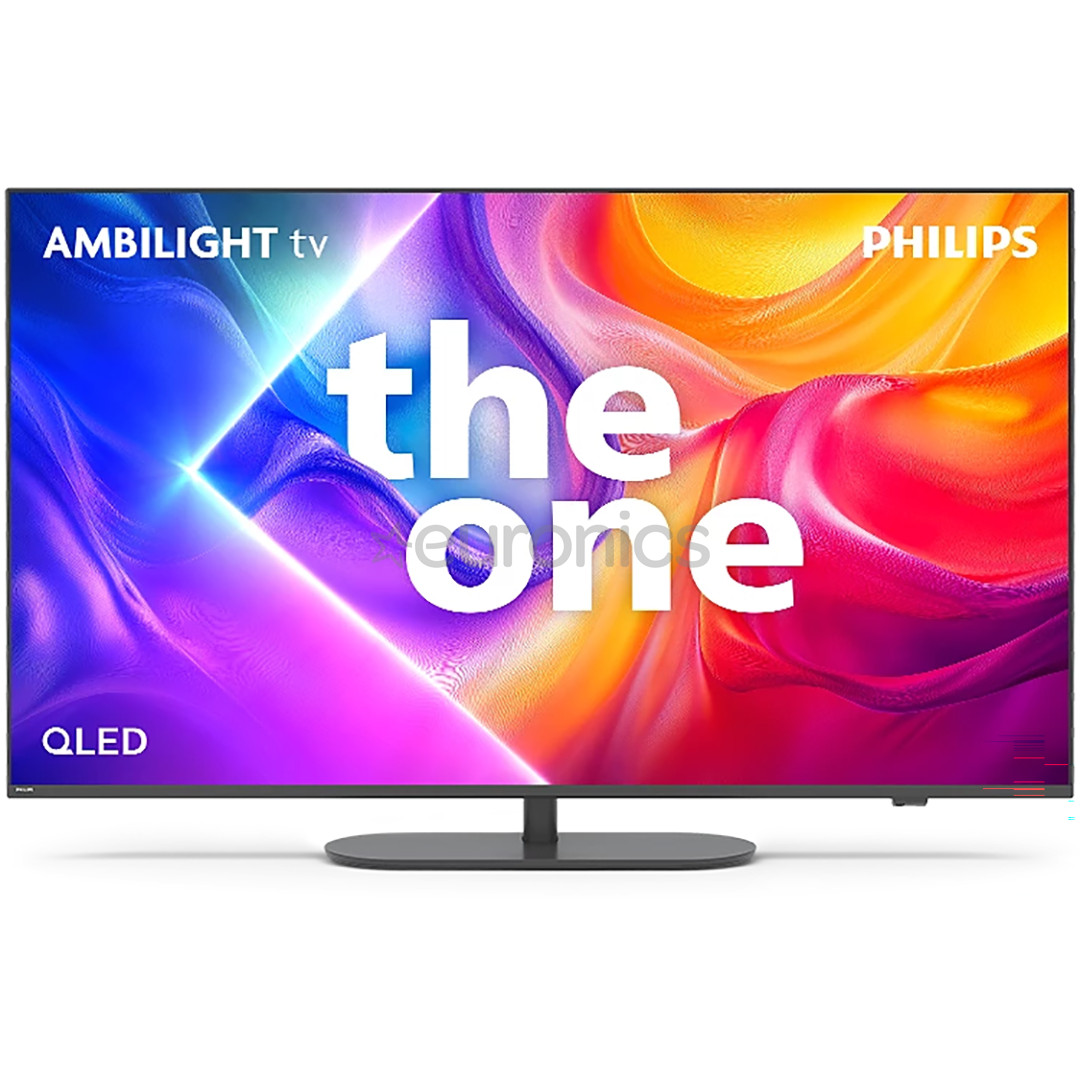 Philips The One PUS9060, 43'', 4K UHD, QLED, melna - Televizors