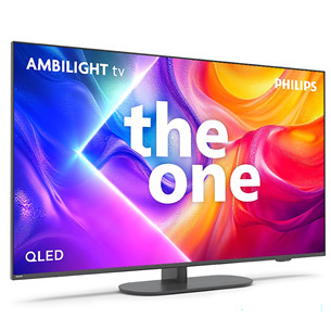Philips The One PUS9060, 50'', 4K UHD, QLED, черный - Телевизор