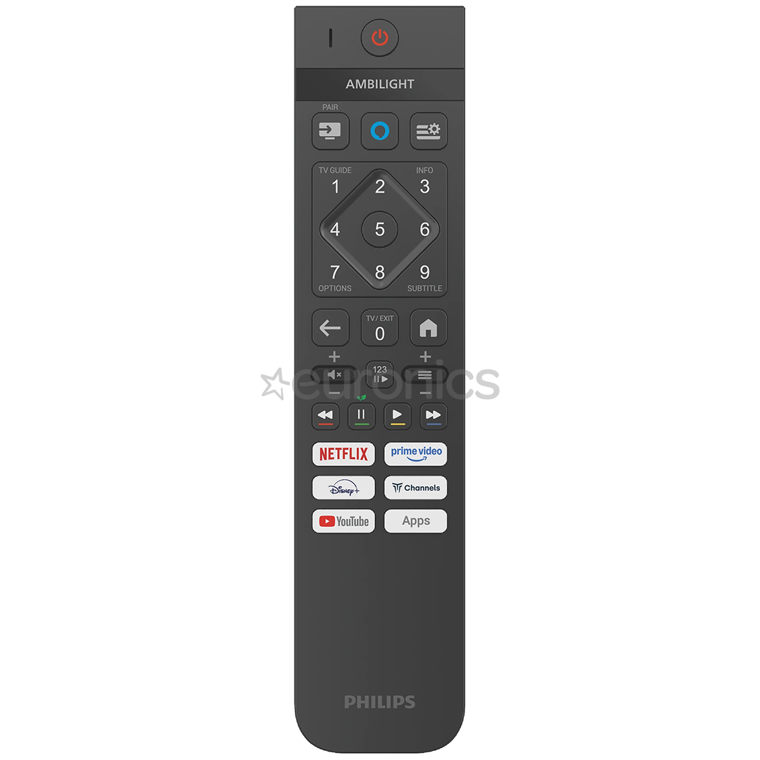Philips The One PUS9060, 65'', 4K UHD, QLED, black - TV