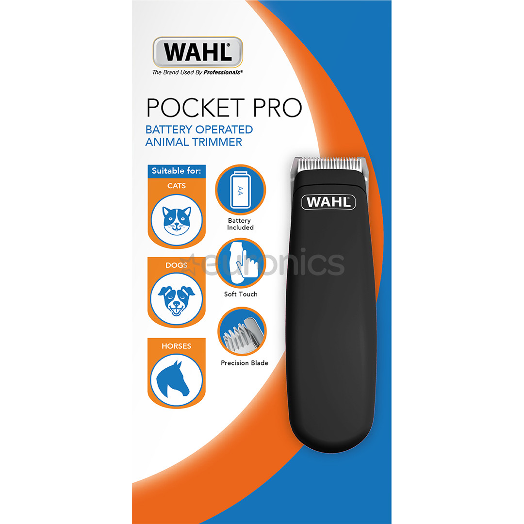 Wahl Pocket Pro, black - Animal clipper