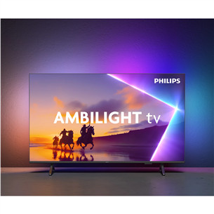 Philips PUS8510, 85'', 4K UHD, QLED, черный - Телевизор