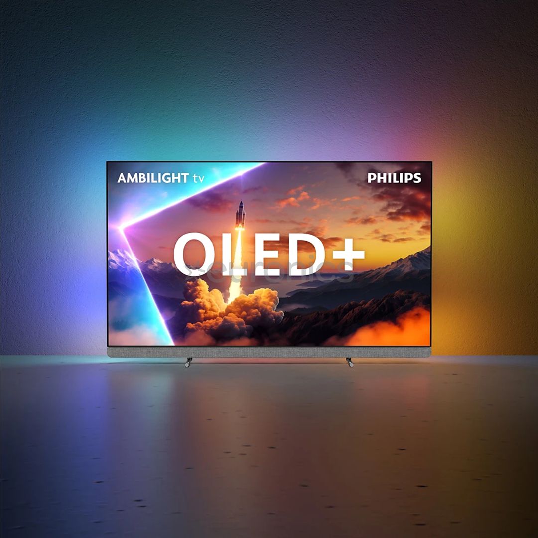 Philips OLED910, 65'', 4K UHD, OLED, pelēka - Televizors