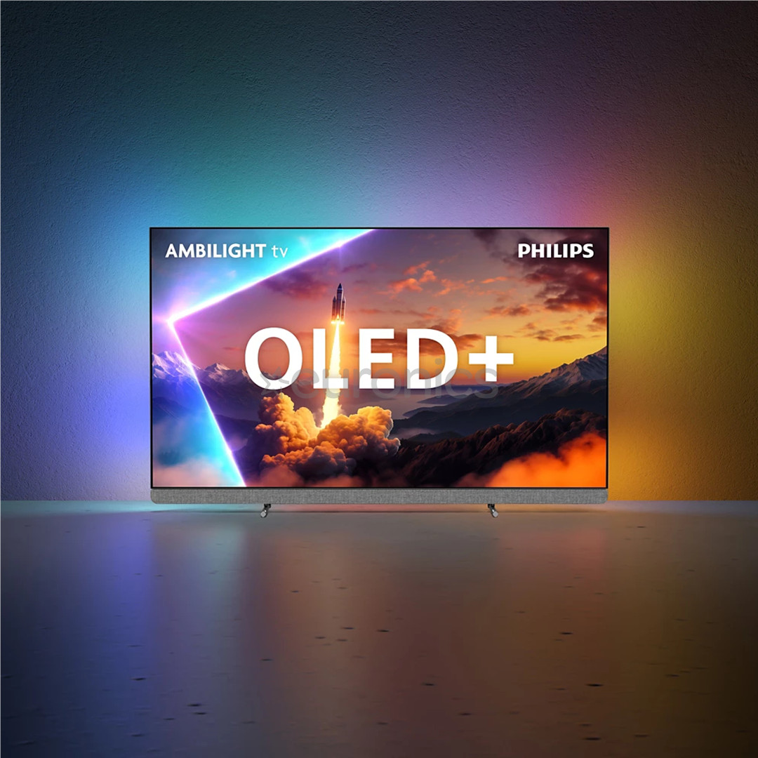 Philips OLED910, 77'', 4K UHD, OLED, pelēka - Televizors