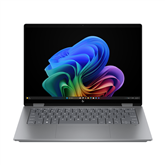 HP OmniBook X Flip 14, 14'', WUXGA, Ryzen AI 5, 16 GB, 512 GB, Radeon 840M, ENG, sudraba - Portatīvais dators