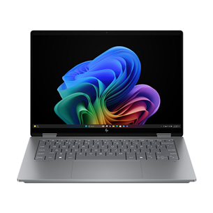 HP OmniBook X Flip 16, 16'', WUXGA, Ryzen AI 5, 16 GB, 512 GB, Radeon 840M, ENG, sudraba - Portatīvais dators BP7R4EA#ABB