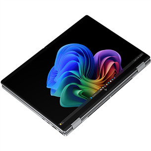 HP OmniBook X Flip 16, 16'', WUXGA, Ryzen AI 5, 16 GB, 512 GB, Radeon 840M, ENG, sudraba - Portatīvais dators